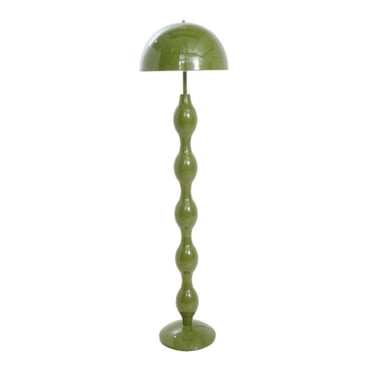 Green Geometric Lamp 