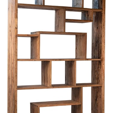 MONTHLY SPECIAL PRICING! Modern Rustic Medium Brown Bookcase from Terra Nova Designs 
