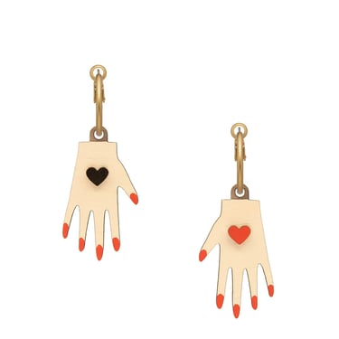 Earrings | Hands with a Heart