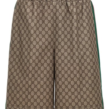 Gucci Men 'Nastro Web' Bermuda Shorts