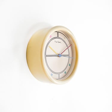 Pierre Cardin wall clock, 1980s 