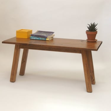 Tapered Leg Coffee Table - Brown 
