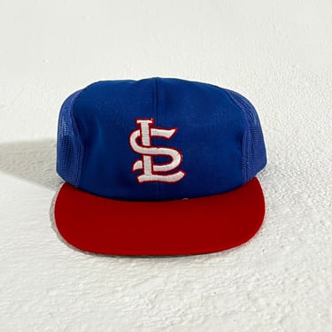 ST. LOUIS CARDINALS VINTAGE 1980'S MLB ANNCO MESH SNAPBACK