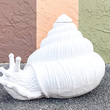Ceramic Snail Garden Seat