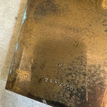 Italian Brass Fish Plaques