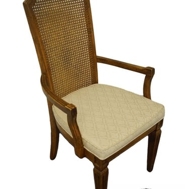 AMERICAN OF MARTINSVILLE Italian Neoclassical Tuscan Style Cane Back Dining Arm Chair 2507-525 