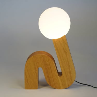 Curl Table Lamp by Lubbux, 2023 