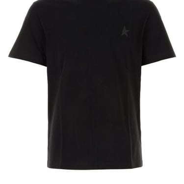 Golden Goose Deluxe Brand Man Black Cotton T-Shirt