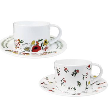 Twig NY | Language of Flowers Cup and Saucer