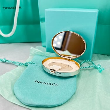 Tiffany & Co. Sterling Compact Box 