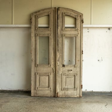 Victorian Arched Entry Doors