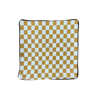 Hardal Checkered Jacquard Pillow Case