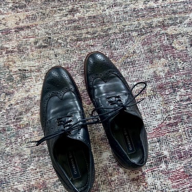 Gordon Rush black leather Oxford shoes 