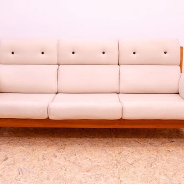 Vintage Scandinavian style three seater sofa, 1970s 