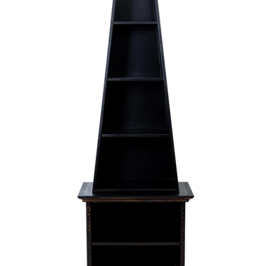 Black Obelisk Etagere
