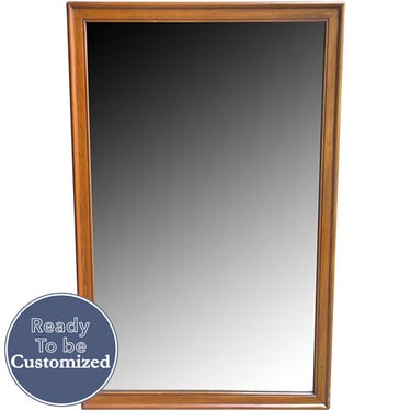 34&quot; Unfinished Vintage Mirror #08779