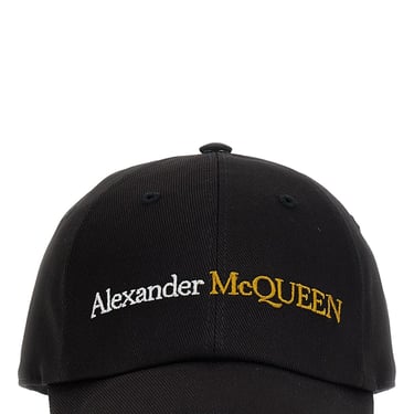 Alexander Mcqueen Men Logo Cap