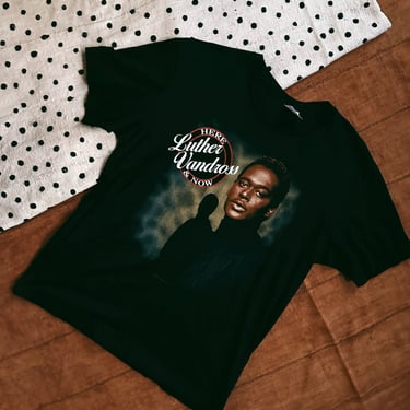 Vintage Luther Vandross “Here & Now Tour” Concert Shirt (1990)