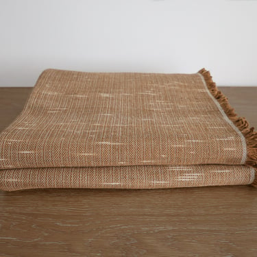 Loomed Weighted  Blanket | Liso Rust