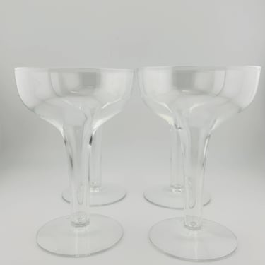 Hollow Stem Champagne Coupes