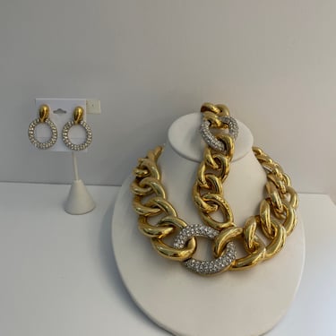 Givenchy Necklace, Bracelet, Earrings Set