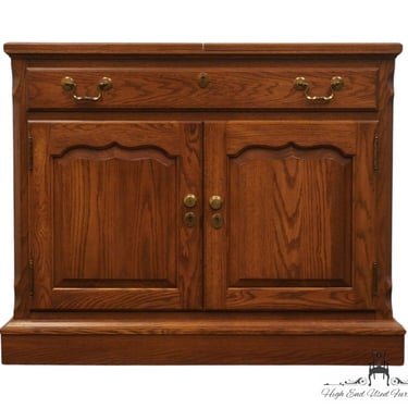 PENNSYLVANIA HOUSE Solid Oak Rustic Country Style 74" Flip-Top Server Buffet 24-3824 