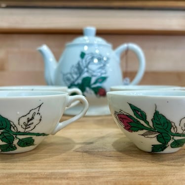 Sears Porcelain Toy Tea Set - Set of 21 