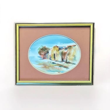 Original BINKLEY Watercolor Painting 17.5”x 13.5” Frame Signed by Colorado Artist, Cecilia Kirby Binkley 