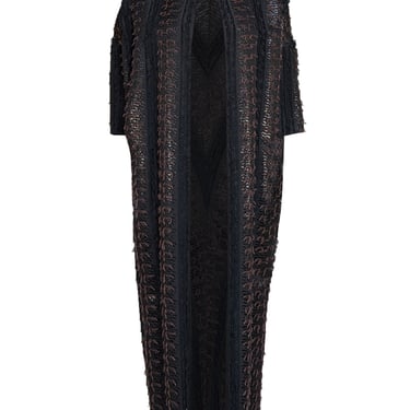 Zero & Maria Cornejo - Black Reversible Midi Coat Sz 0