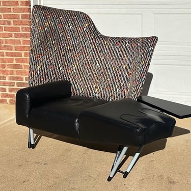 Cassina Torso Lounge Chair Chaise 1980s Post Modern - Free Shipping 