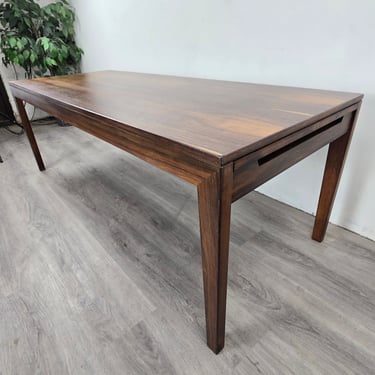 Rosewood Coffee Table with Hidden Leaves