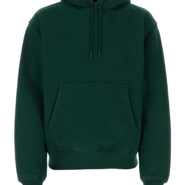 Burberry Men Bottle Green Cotton Sweatshirt