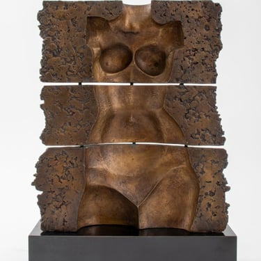 Subirachs "Untitled" Bronze Sculpture, 1982