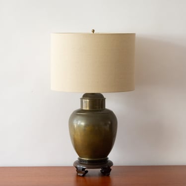 Chinese Brass Table Lamp