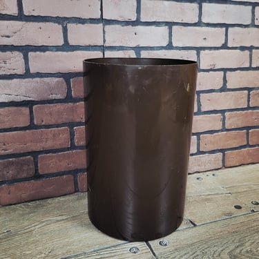 Brown Kartell Milano by Beylerian Trash Can/Wastebasket 