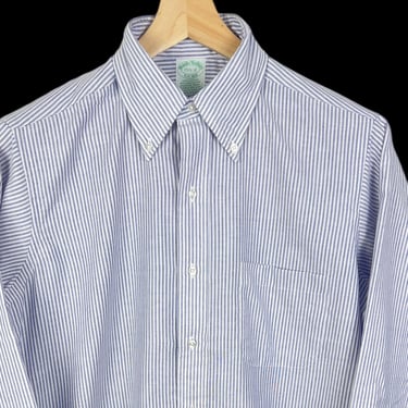 Vintage USA Made BROOKS BROTHERS Makers Button-Down Shirt