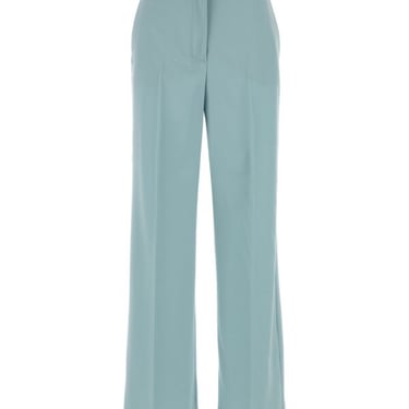 Weekend Max Mara Women Light Blue Wool Visivo Pant