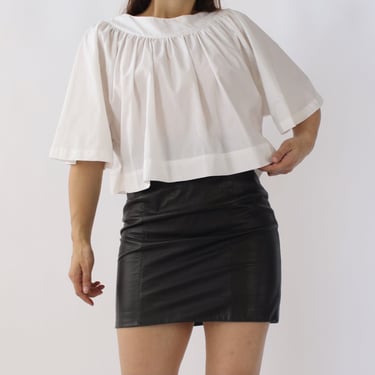 Vintage Voluminous Cropped Top