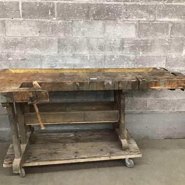 Antique Carpenter’s Bench (Seattle)