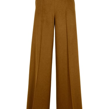 Max Mara 'Axe1234' Brown Camel Pants Women