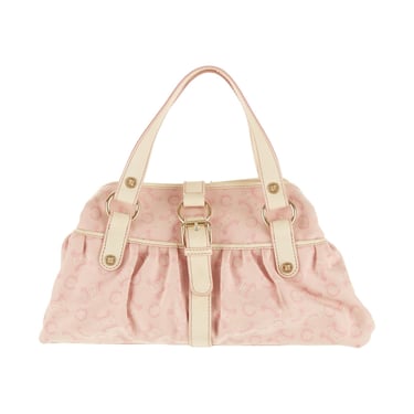 Celine Pink Logo Shoulder Bag