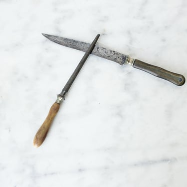 Vintage Bone Knife Sharpener
