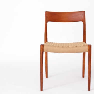 1 of 5 Niels Moller Chair, model 77, 1950s, teak - vintage, Danish design 