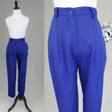 80s 90s Blue Pants - 25