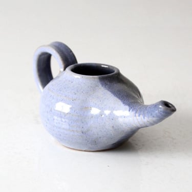 vintage studio pottery teapot 
