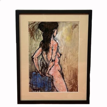 Mixed Media Nude by Byron Randall by Byron Randall