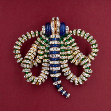 Dragonfly Costume Brooch c1950