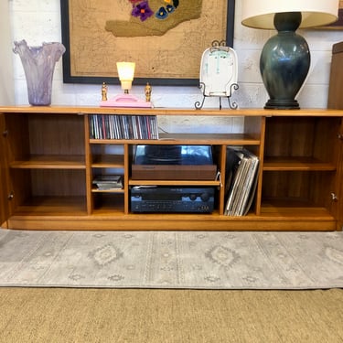 Danish Teak Media Credenza