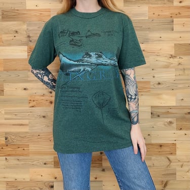 90's Cayman Islands Stingray Tee Shirt 