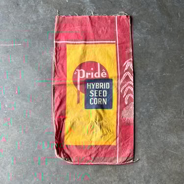 Vintage Pride Hybrid Seed Corn Seed Sack 
